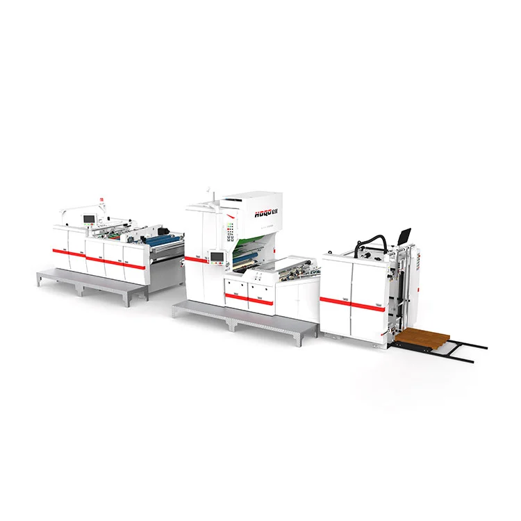 Máquina laminadora automática de eliminación de polvo con cuchilla de cadena