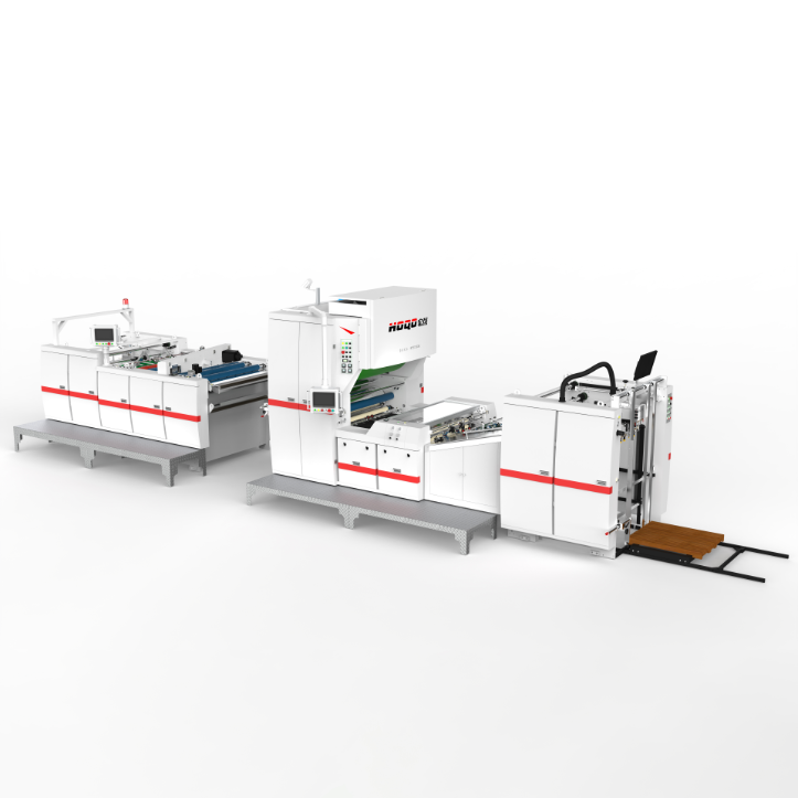 Máquina laminadora automática de eliminación de polvo con cuchilla de cadena
