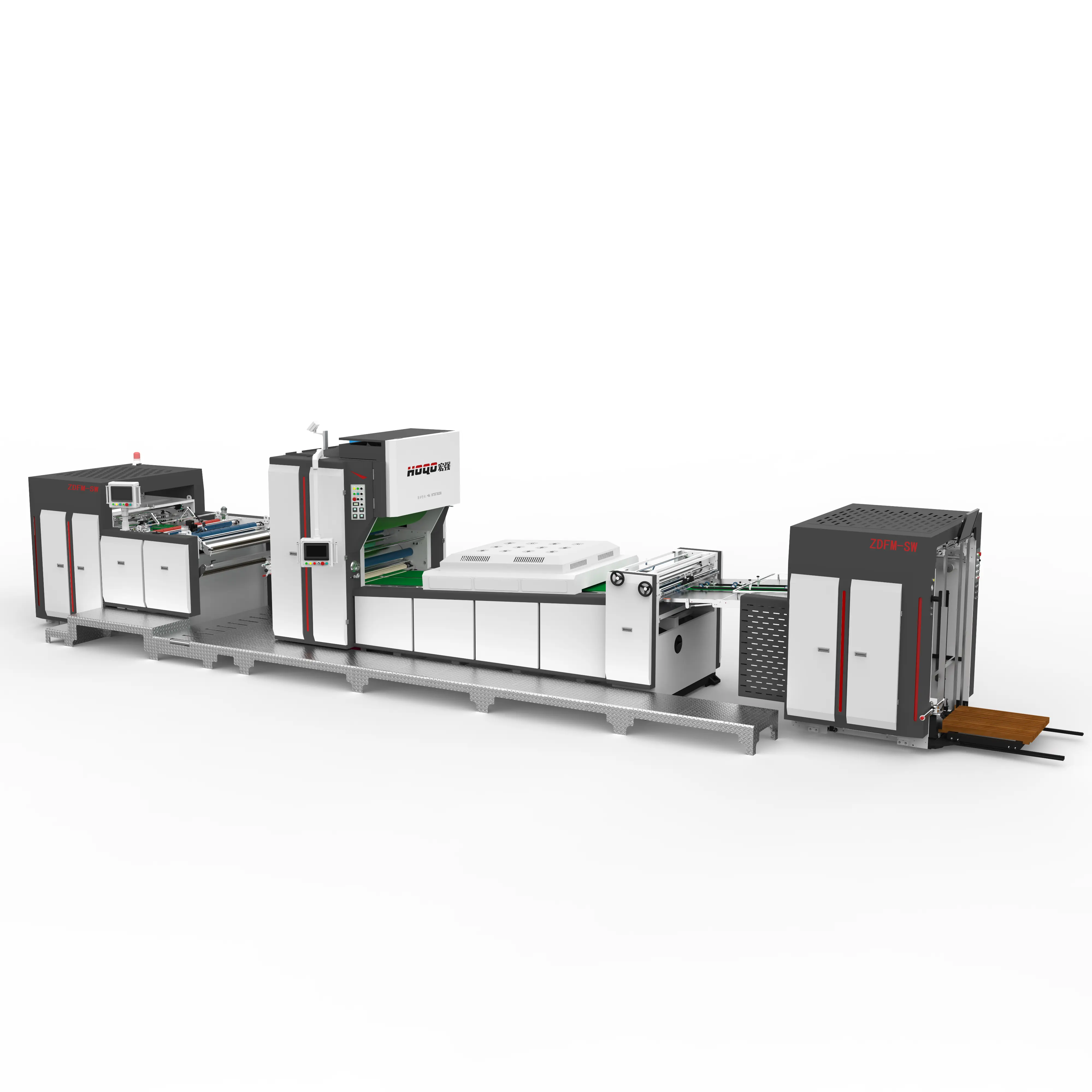 Máquina laminadora de ventanas servo inteligente